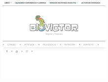 Tablet Screenshot of biovictor.com